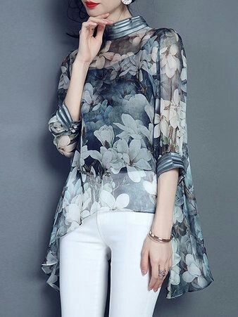 Moncler Hi-Blusas menta Moncler Hi-Blusas menta