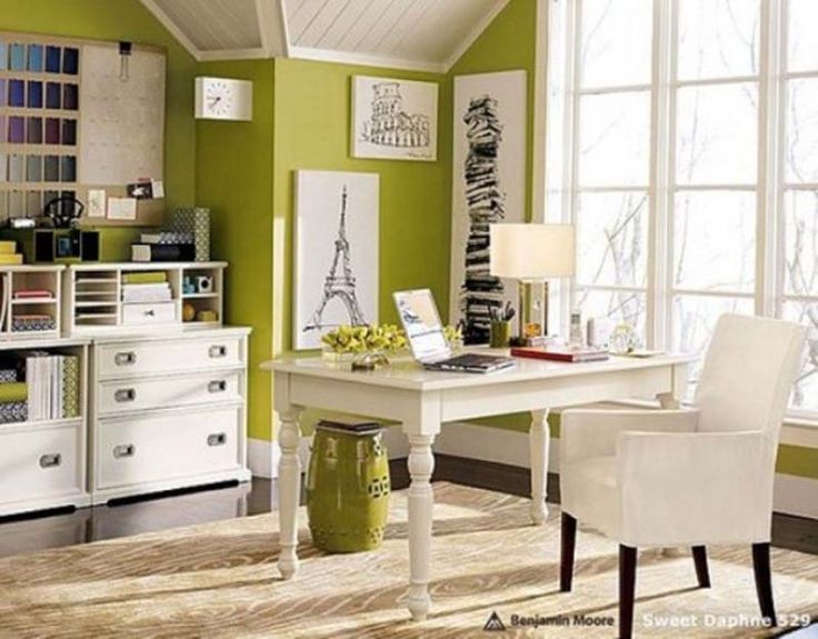 home office design cool office space. home office ideas for small homes with white table and whie chair green wall glass window minimalist interior house decor space design cool