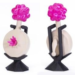 Plumbus Multi Part Model Prints Colorful Prints Multi