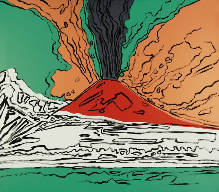Andy Warhol Vesuvius Andy Warhol Quotes Andy Warhol Pop Art Painters