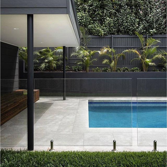 Home Exterior Design Ideas Scyon Wall Cladding And Floors Finished Pool The Quick Pool Solution Swimmi Pool Houses Pool Pavers Swimming Pools Backyard
