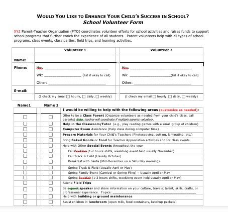 46 best Volunteer Engagement images on Pinterest Classroom ideas - vendor registration form 46 best Volunteer Engagement images on Pinterest Classroom ideas - vendor registration form