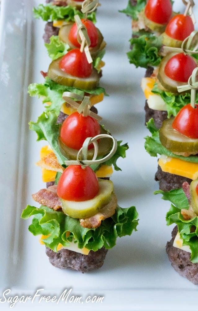 50+ Fun Food Spieße für eine Party