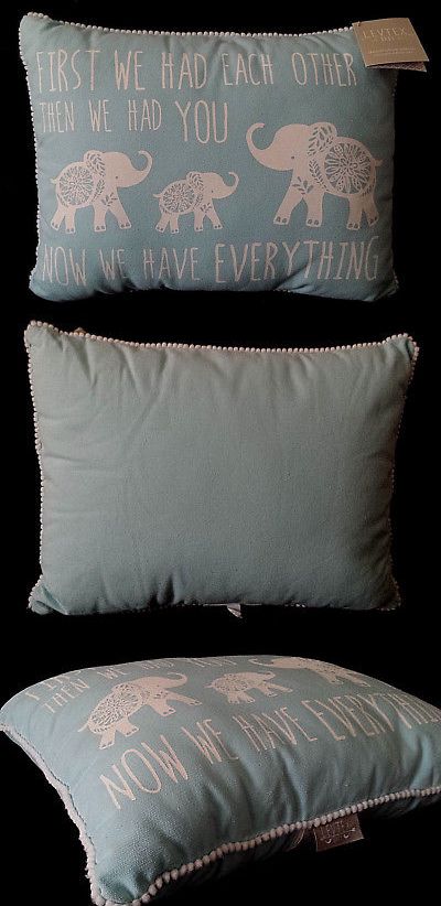 Decorative Nursery Pillows 180906 New Nwt Levtex Baby Decorative Nursery Pillows 180906 New Nwt Levtex Baby Pillow Now We Have Everything