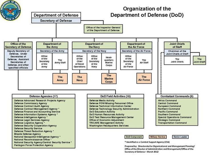 Organization of the Department of Defense (DoD) Writing - human resources organizational chart Organization of the Department of Defense (DoD) Writing - human resources organizational chart