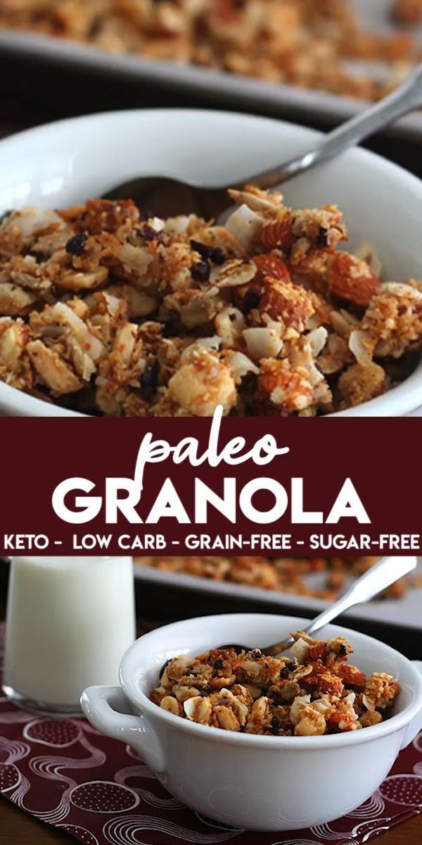 Easy keto cereal recipe! This dairyfree and grainfree Easy keto cereal recipe! This dairyfree and grainfree
