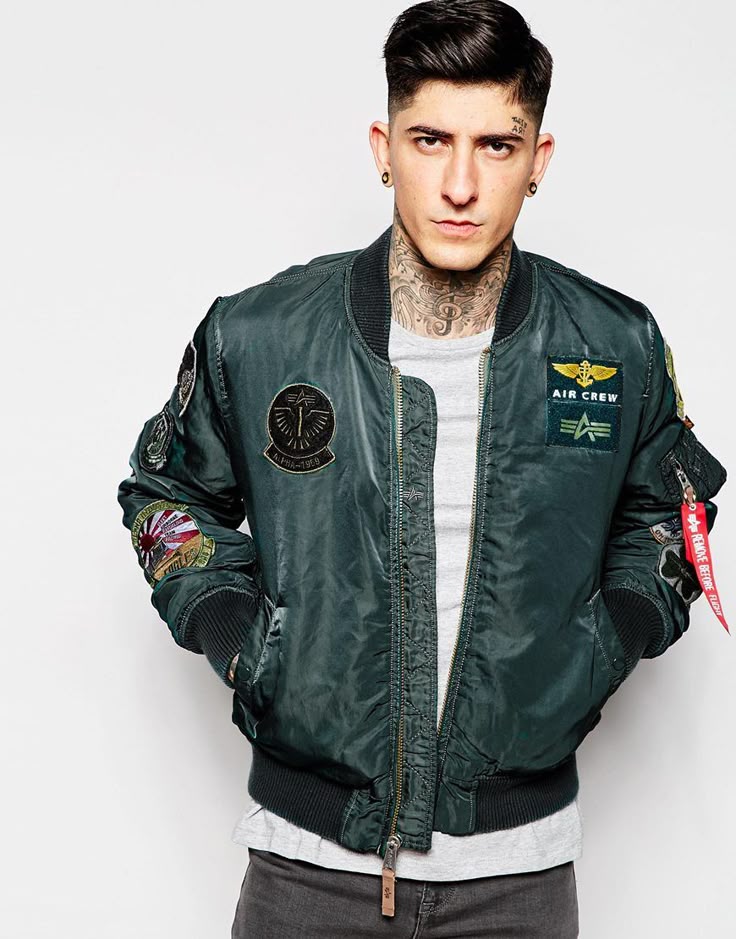 Uniqlo Men’s MA-1 Bomber It was my favorite day of the year, and it was the place where I saw my first bomber jacket. Unparalleled in coolness and covered in mysterious patches, the bomber jackets worn by so many members of the audience at the air show, and of course by pilots, were my most coveted material good.