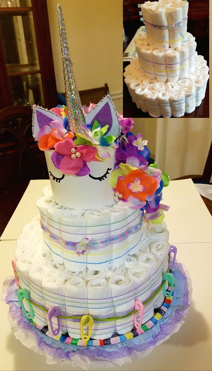 Baby Girl Diaper Cake Diy Baby Girl Diaper Cake Diy