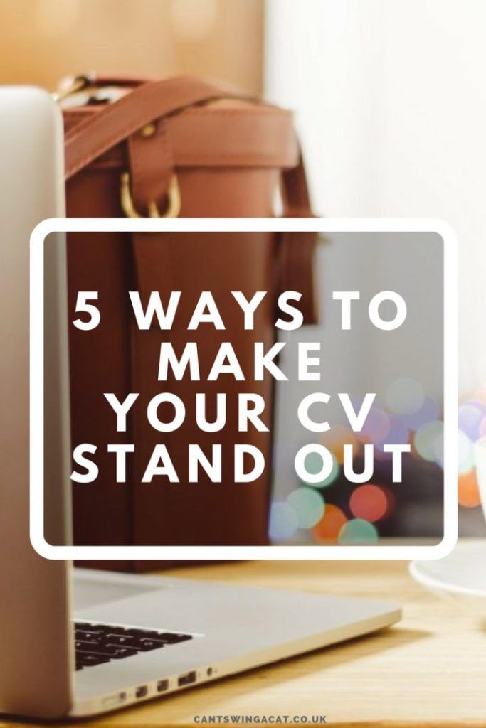 how to make a stand out resumes
