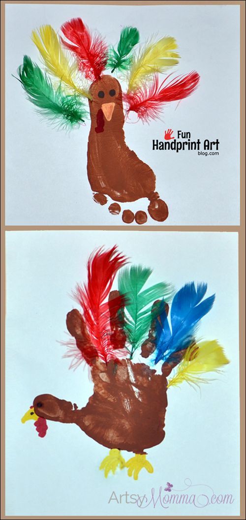 Hand Turkey Template - FREE DOWNLOAD