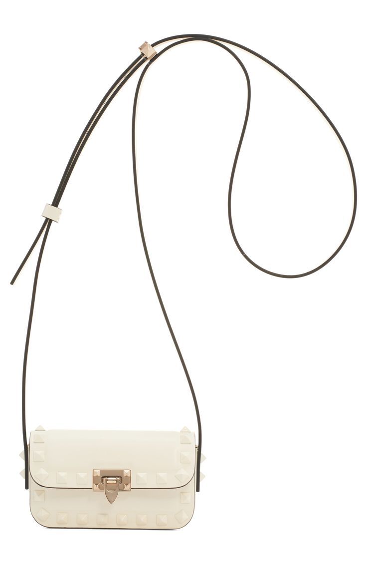 Valentino Garavani Mini Rockstud23 Leather Crossbody Bag