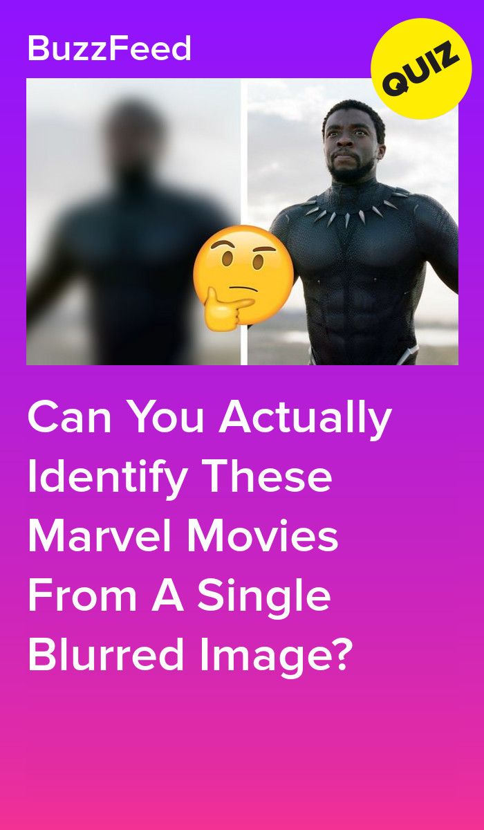 Can You Guess The Marvel Movie From A Single Blurred Image? | Marvel