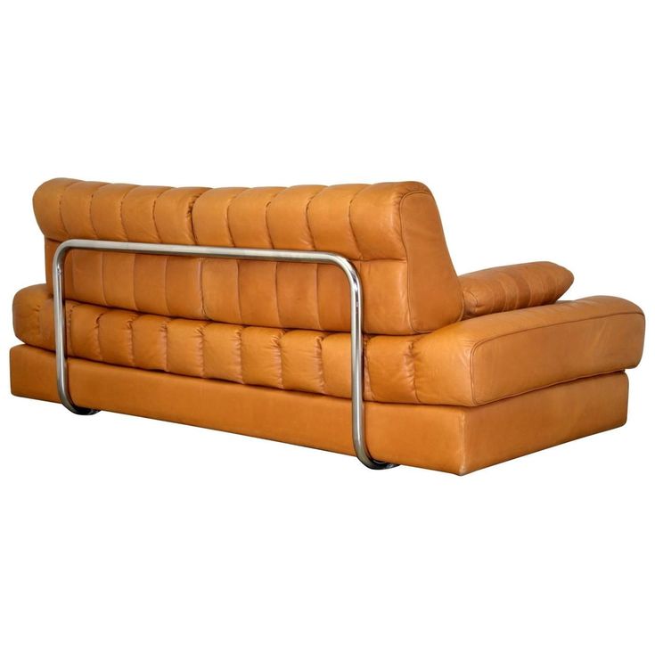 Vintage De Sede Ds 85 Leather Daybed And Sofa Loveseat Switzerland 1960s Love Seat Barn Door Hinges Vintage De Sede Ds 85 Leather Daybed, Leather Daybed Couch Sofa