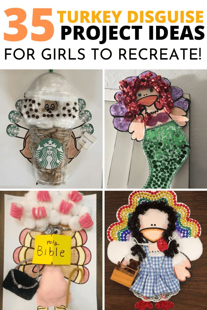 32 Adorable Turkey Disguise Project Ideas For Girls School Run 32 Adorable Turkey Disguise Project Ideas For Girls School Run