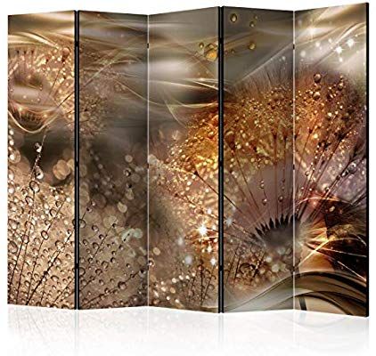 Murando - Paravento Da Interno Astratto 225x172 XXL 5 Pannelli - Stampa Bilaterale Su Tela In TNT - Separe Per Ufficio Ambienti Paraventi Decorazioni Moderno Soggiorno - Scandiboho H-A-0239-z-c : Amazon.it: Casa E Cucina