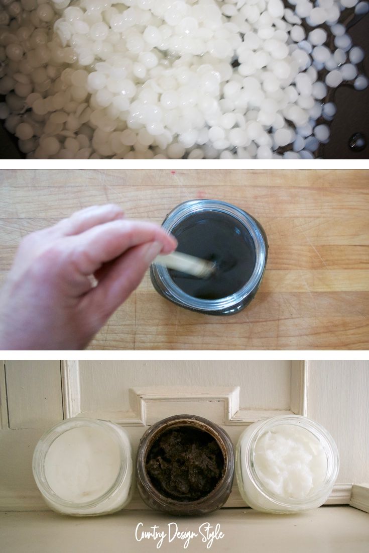 Homemade Wax For Chalk Based Paints Furniture How To Make Homemade Wax For Furniture Er Than Bought Wa Country Design Style Waxforfurniture Waxforchalkpainting