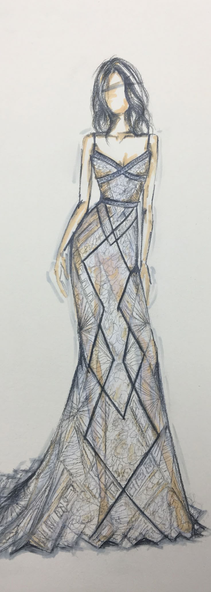 sketched clothing