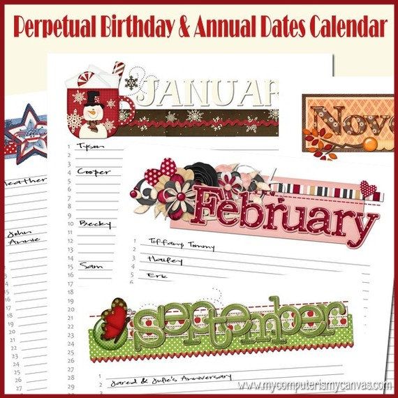 fun calendar dates