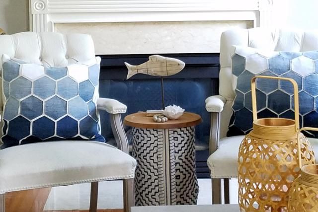 11 Stylish Ways To Repurpose Old Jeans Into Home Decor Denim Hexagon Pillow Upcycle Diy Upcycled - Denim Home Decor 11 Stylish Ways To Repurpose Old Jeans Into Home Decor Denim Hexagon Pillow Upcycle Diy Upcycled - Denim Home Decor