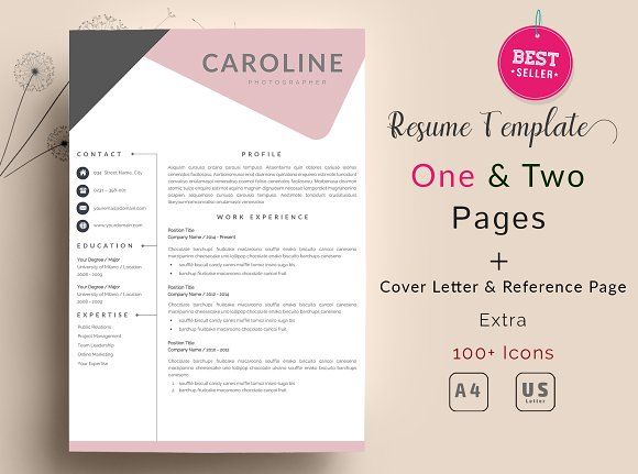 Creative Resume Template - Profesional Resume Template for Word Instant Download CV Template US Letter and A4 Templates included PC & MAC Compatible using Microsoft Word! This Pro resume template is just what you need to freshen up that old resume! Creative and stylish while still being professional, you're guaranteed to stand out with this CV template. The design is customizable, so you can easily modify it, you can simply replace the filler text with your own information and add your own phot
