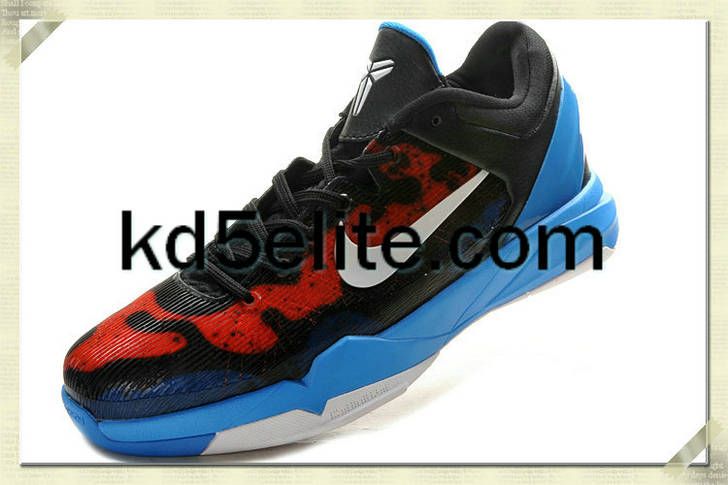 Genuine Nike Kobe 8 Elite Cheap sale Blue Black White 586156 401