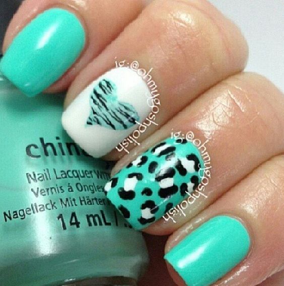 The 25+ Best Turquoise Nail Designs Ideas On Pinterest Turquoise 40 Vivid Turquoise Nail Designs #naildesignideaz #naildesign #nailart #turqoisenaildesign #turqoisenails ♥ - The 25+ Best Turquoise Nail Designs Ideas On Pinterest Turquoise