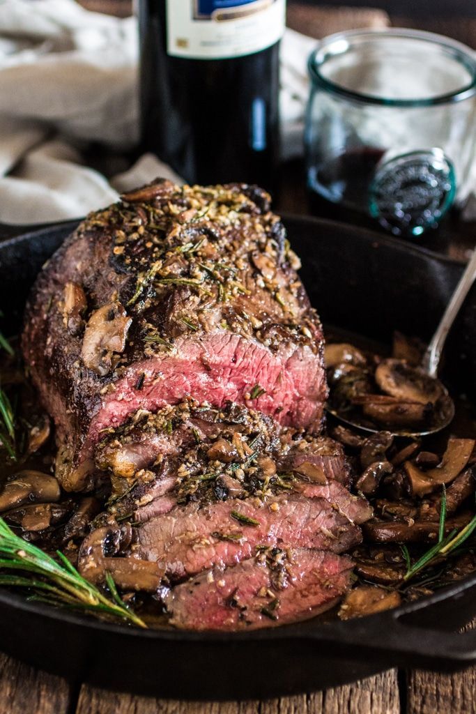 Rosemary And Garlic Roast Beef Recipe Roast Beef Recipes Christmas Food Dinner Roast Beef Dinner