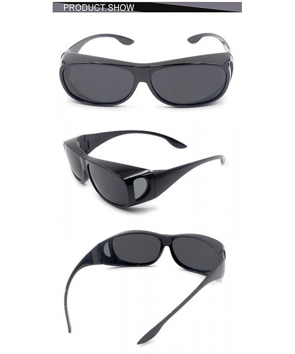 Wear Over sunglasses men women Polarized lens,fit over Prescription Glasses UV40