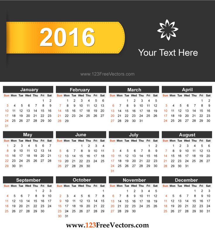 office calendar download