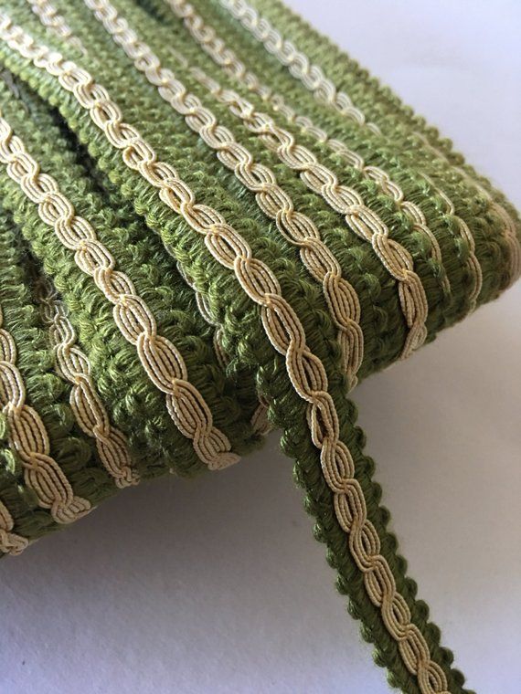 Gold Antique Gold 1//2/" Gimp Braid Trim Rustic Gold 5 Yards