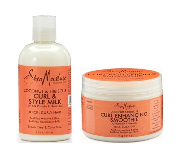 Shea moisture curl 2024 and style milk