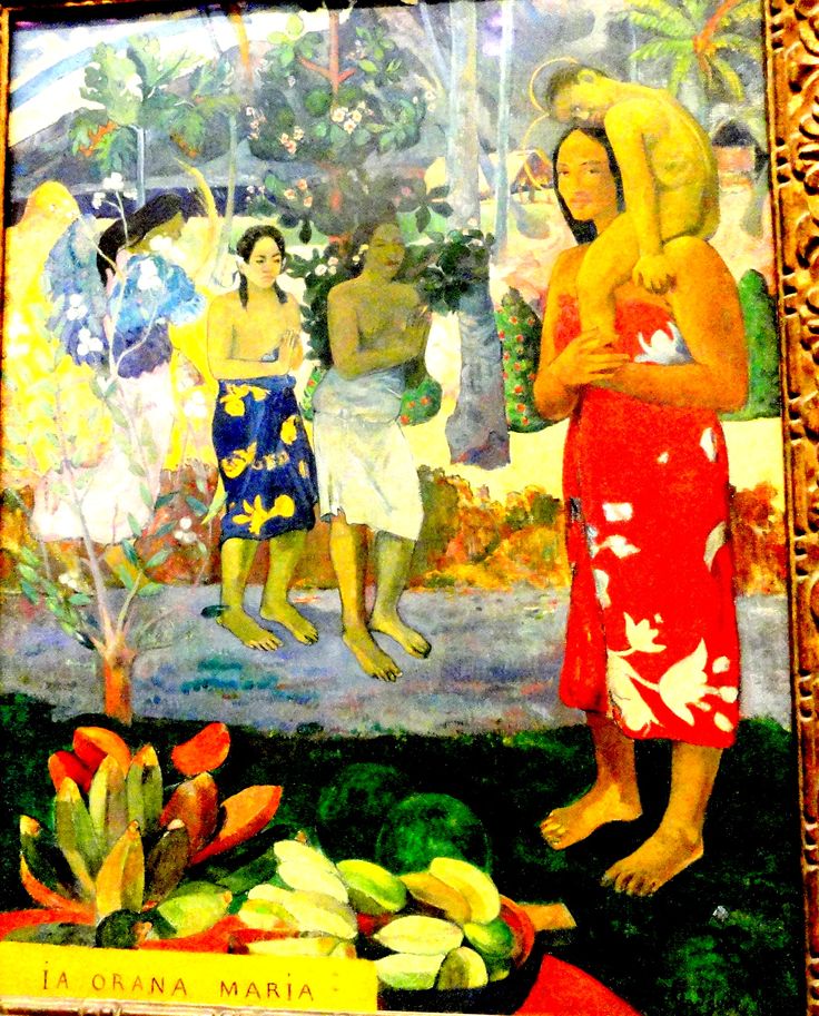 Hail Mary Gauguin Metropolitan Museum New York Paul gauguin
