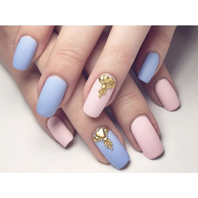 20 Incredible Pink And Blue Nails Pantone 2016 Round Up 20 Incredible Pink And Blue Nails Pantone 2016 Round Up Pinterest Nail Art