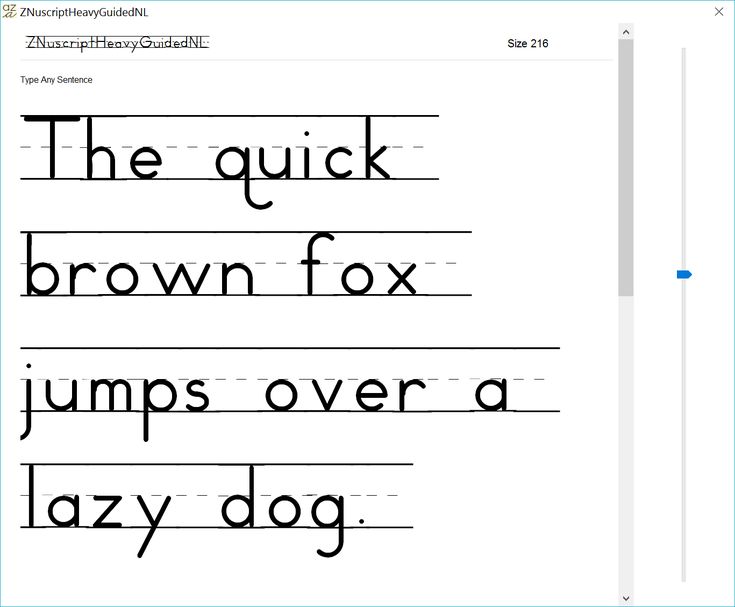 show one of the zaner bloser fonts cursive writing fonts
