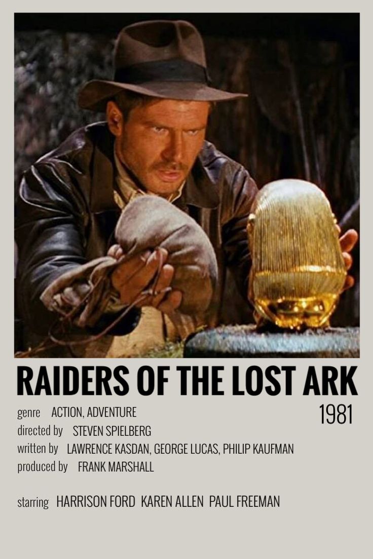 Raiders Of The Lost Ark Movie Download raiders of the lost ark movie poster | Poster di film, Film, Poster