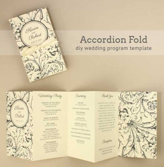 Best 25+ Wedding program templates ideas on Pinterest Wedding - wedding agenda sample Best 25+ Wedding program templates ideas on Pinterest Wedding - wedding agenda sample