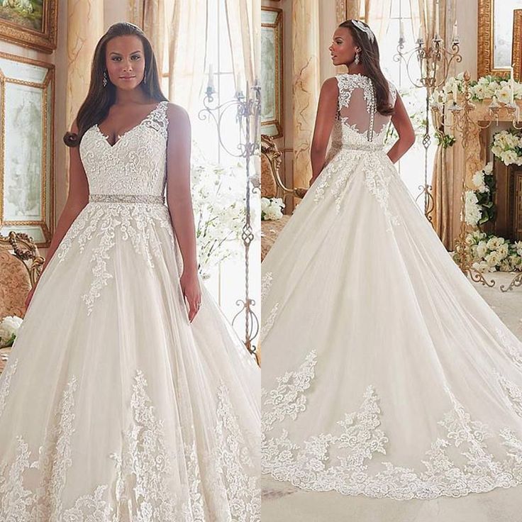 43 Plus Size Wedding Dresses & Bridal Gowns We Love | Aline wedding