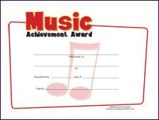 free award certificates use this free printable certificate of choir award certificates