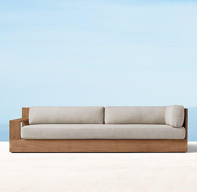 Rh S Marbella Teak Collection Weathered Teak Diy This For Back