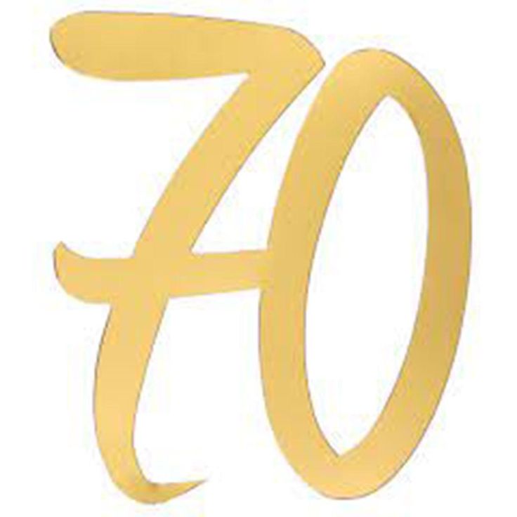 SANTEX Age Specific Birthday 70 Years Old Large Confetti Metallic Gold SANTEX Age Specific Birthday 70 Years Old Large Confetti Metallic Gold