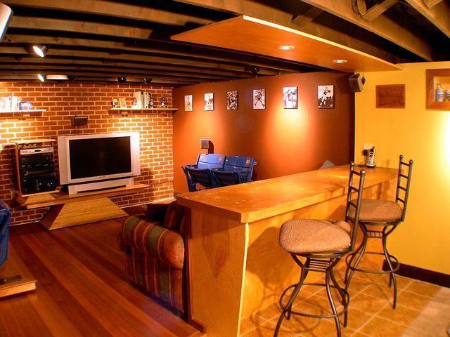 Basement Man Cave Ideas With Hardwood Flooring Basementmancaveideas Man Cave Basement Man Cave Ideas Cheap Man Cave Home Bar