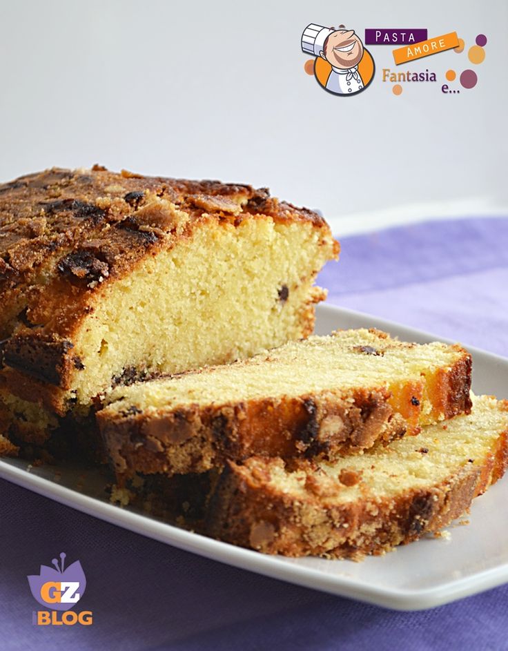 Plum Cake Yogurt E Gocce Di Cioccolato Plum Cake Yogurt E Gocce Di Cioccolato