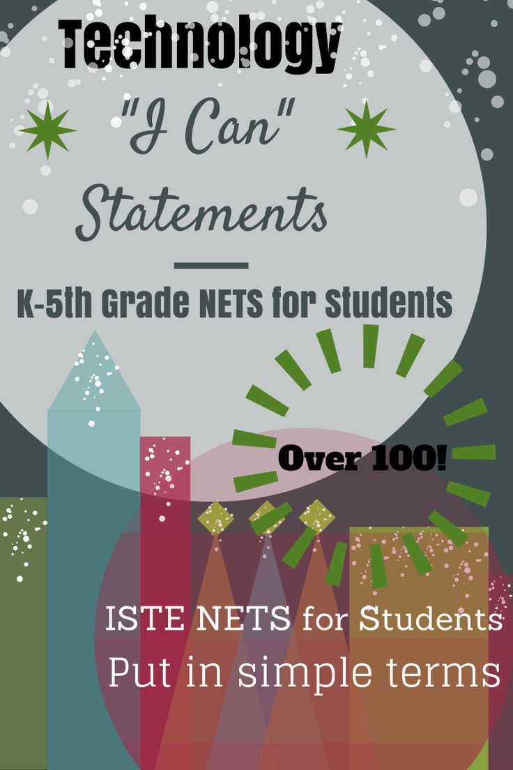 Does your elementary school have a set of I Can Statements for the technology st...