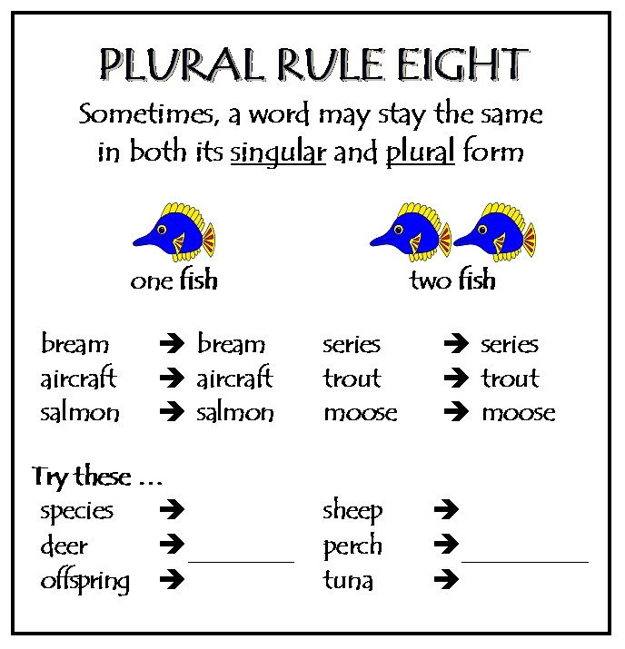 54 best phase 6 phonics images on pinterest english grammar plural form of moose