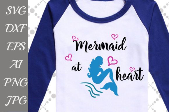 Download Free Mermaid At Heart Svg Little Mermaid Svg Graphic By Prettydesignstudio The Little Mermaid Mermaid Technology Logo PSD Mockup Template