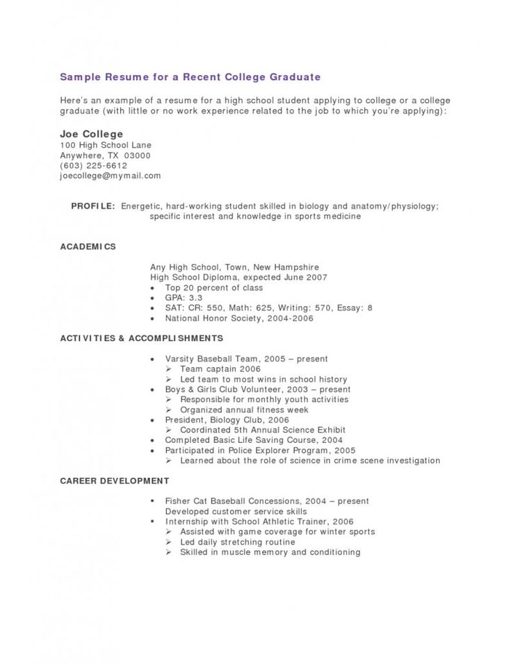 Best 25+ Resume for graduate school ideas on Pinterest Personal - resume examples for college graduates Best 25+ Resume for graduate school ideas on Pinterest Personal - resume examples for college graduates