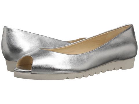 Nine West Ivette Silver Metallic - 6pm.com
