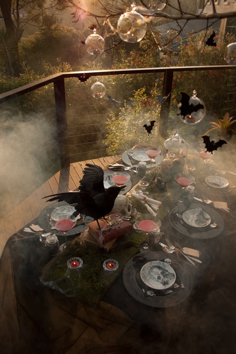 scary halloween tablescapes ideas for adults sophisticated halloween table settings decorations by style soiree