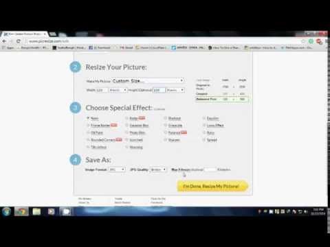 How To Custom Resize Or Edit Photo For University And Passport Without Using Any Software Videos Tutorial Youtube Tutorials Photo Online