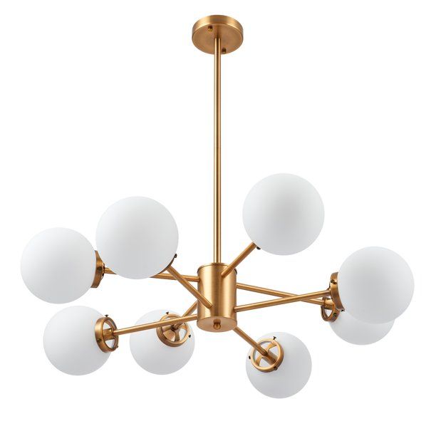 Pin On House Pin On House, Glass Brass Sphere Chandelier